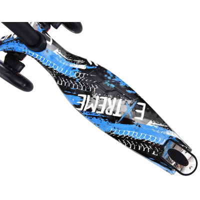 Trotinet për kalama Enero Maxi Extreme, 3 rrota, timon i rregullueshëm, blu