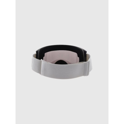 Syze bore 4F Snowboard Goggles 4FWAW24AGOGU043, lente sferike S2, UV400, të bardha