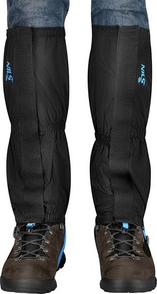 Gaiters NILS Camp NC1763, të papërshkueshme nga uji, 37 cm, të zinj