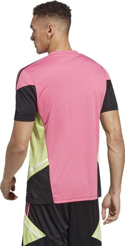 Bluzë stërvitje adidas Juventus JSY M HS7551, poliester, me mëngë të shkurtra, rozë