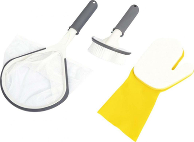 Set aksesore pastrimi Lay-Z-Spa Bestway All in One Tool Set, 3 copa, shumëngjyrësh