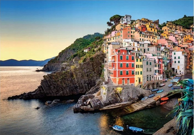 Puzzle Clementoni Riomaggiore Itali, 500 copa, shumëngjyrësh