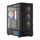 Kuti gaming MODECOM Volcano AQ400 ARGB, MIDI Tower, 4 ventilatorë ARGB, e zezë