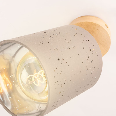 Spote Briloner, 13cm, 1x exkl., E27, 25W, taupe