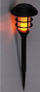Pishtar solar Koopman Black Solar Torch, energji diellore, i zi