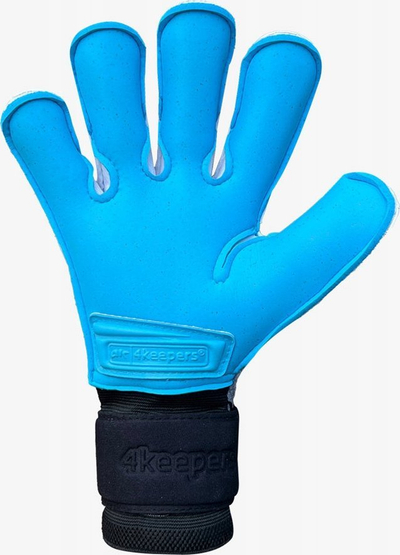 Doreza portieri 4keepers Force V.2.25 RF 2G M S961193, shkumë kapëse, mbyllje me rrip Velcro, të bardha blu