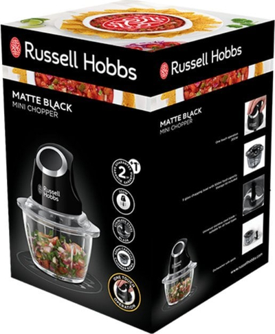 Grirës Russell Hobbs 24662 56, 0.5L, 200W, i zi mat