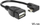 Kabllo USB DeLOCK 83245, USB A në Mini USB B, OTG, 16 cm, e zezë