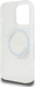 Futrollë Guess GUHMP16XHFWFCT për iPhone 16 Pro Max, MagSafe, transparente me lule