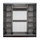 Dollap rrëshqitës Adler HM2435.02, melaminë, me pasqyrë, wenge i errët 200x60x210cm