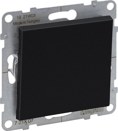 Çelës kryq Legrand SUNO 721407, 10AX, 250V, i zi