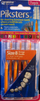Furça ndërdentare Piksters Size 8, set 7 copë, portokalli
