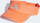 Vizor vrapimi Adidas AEROREADY, material që thith djersën, detaje që bëjnë dritë natën, portokalli
