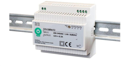 Furnizues energjie DIN Rail Tracer DIN100W24, 24V, 100W, gri