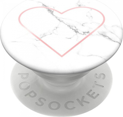 Mbajtëse telefoni PopSockets PopGrip Stoney Heart, bazë që rrëshqet, kapak që ndërrohet, me shumë ngjyra