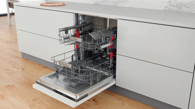 Enëlarëse e integruar Whirlpool WIP 4T133 PE S, 14 sete, klasa D, inoks