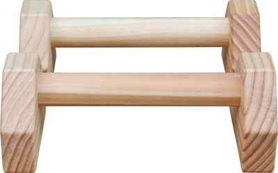 Doreza për pompa Master Strong, 30 x 13 cm, dru, ngjyrë natyrale