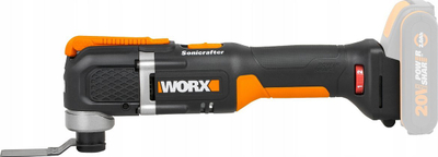 Vegël multifunksionale Worx WX696.9, 20V, pa bateri, portokalli