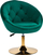 Karrige rrotulluese 4Rico Swivel Armchair, kadife, me lift gazi, jeshile