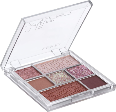 Paletë hijesh për sy Lamel SELFLOVE Eyeshadow Palette 401, 8.5g, matte edhe shimmer