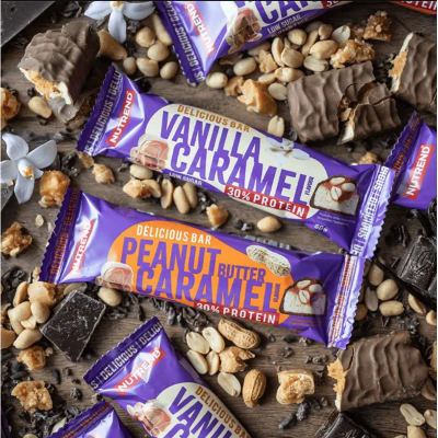 Delicious Bar 50g Vanilla + Karamel