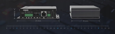 Gateway audio Fanvil PA3, 10 100 Mbit/s, kompakt, i zi