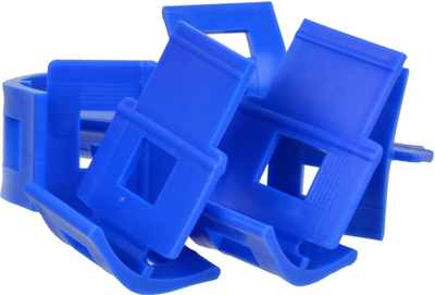 Kapëse për nivelim pllaka GEKO G00390, set 50 copë, plastike, blu