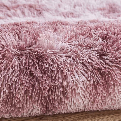 Tapet Strado Ombre Shaggy, 200x290 cm, antirrëshqitës, vjollcë rozë