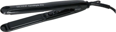 Pjastra flokësh Moser CeraStyle Pro 4417-0050, qeramike, me rregullim temperature, e zezë