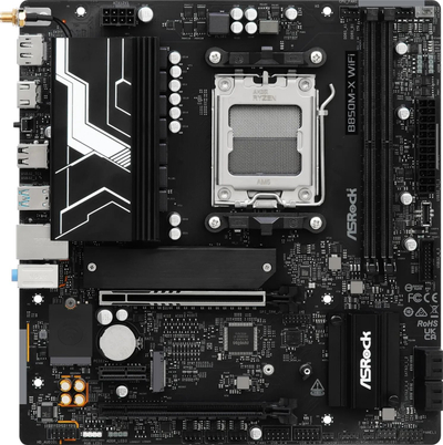 Ploča amë Asrock B850M X WiFi R2.0, AMD B850, Socket AM5, Micro ATX
