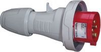 Prizë portative Legrand P17 Tempra Pro 555439, 5P, 32A 400V, e kuqe, IP67