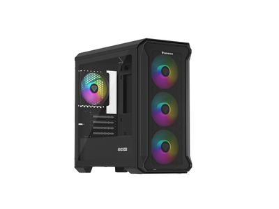 Kullë PC Genesis Irid 503 ARGB V2, micro tower, xham i temperuar, e zezë