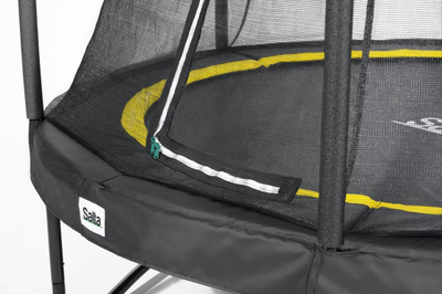 Trampolinë kopshti Salta Comfort Edition, 153 cm, rrjetë mbrojtëse, e zezë