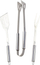 Set aksesorësh për grill Adler AD 6730, 3 pjesë, çelik inox, etui poliester i zi