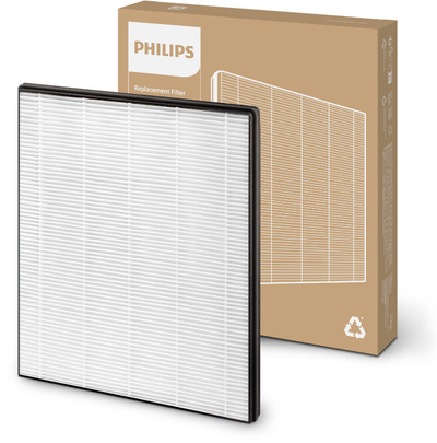 Filter HEPA Philips NanoProtect FY1120/00, zëvendësues, për lagështues dhe pastrues ajri, i bardhë