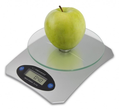 Peshore kuzhine Esperanza Avocado EKS006, 5kg, ekran LCD, argjend