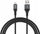Kabllo karikuese Dudao L3Sm USB A në Micro USB, 1.2m, 3A, e zezë