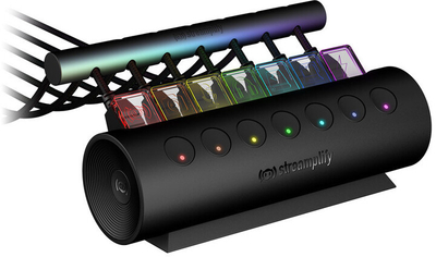 Hub Streamplify Ctrl 7, USB Hub, 7x USB 3.0, RGB LED