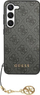 Mbulesë telefoni Guess për Samsung Galaxy S24 Plus, lëkurë PU, Charm Gray