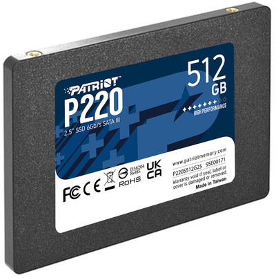 Disk Patriot P220 - 512GB