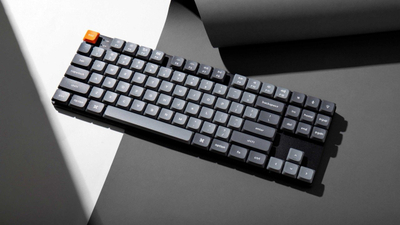 Механичка безжична тастатура Keychron K1 Max K1M H1, низок профил, LED, црна