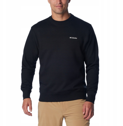 Bluza Columbia Marble Canyon French Terry Crew, për burra, masë M, e zezë