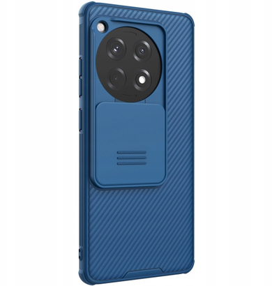 Këllëf telefoni Nillkin CamShield Pro për OnePlus 12R, me mbrojtje kamere, blu