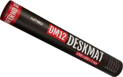 Mauspad Nitro Concepts Deskmat DM12, XXL, i kuq