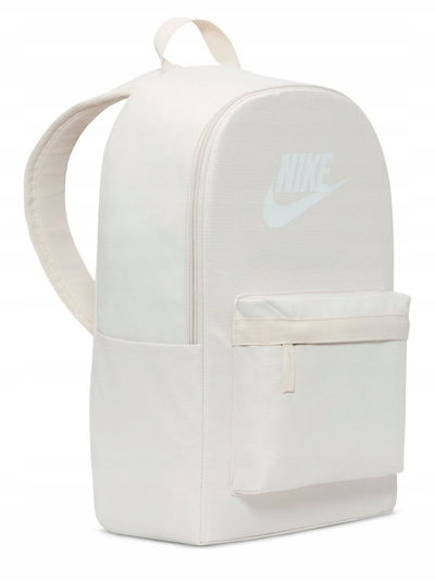 Çantë shpine Nike Heritage për laptop 15", material poliester, ngjyrë bezhë e hapur
