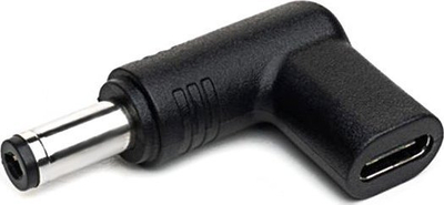 Адаптер полнач LTC LXG374, USB-C во 5.5 x 2.1 mm, PD, црн