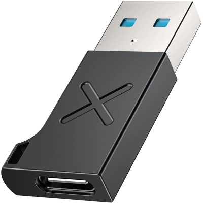 Adapter USB Unitek USB A në USB C, 10 Gbps, i zi