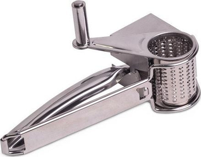 Grirëse rrotulluese djathi Kamille KM-5094, çelik inox, dorezë e rehatshme, ngjyrë argjendtë