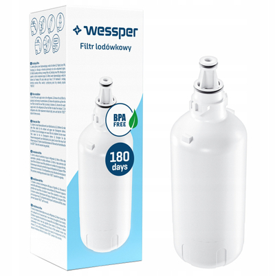 Set 4 filtrosh uji Wessper, për frigorifer Liebherr Miele, zëvendësim për filtrin 7440002