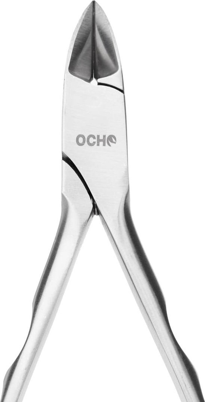 Gërshërë pedikyr Ocho CNO61, 13.8 cm, çelik inox, ngjyrë argjendtë